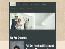 Tablet Screenshot of dynamicrealtyga.com